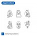 AM SD10P6-F: Amos Sun Deco Set - Fairy Tale 6 pcs